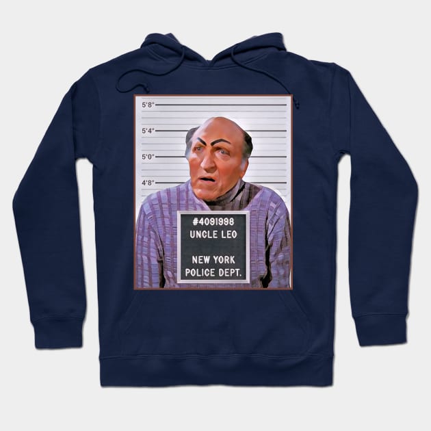 Uncle Leo Mugshot Hoodie by ModernPop